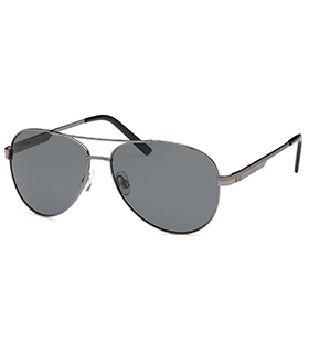 Piloten-Sonnenbrille mit polarisierten  Gläsern und Federscharnier in 2 Farben