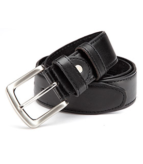 Safe-Gürtel aus PU mit Leder, schwarz Rei?verschluss auf der R³ckseite