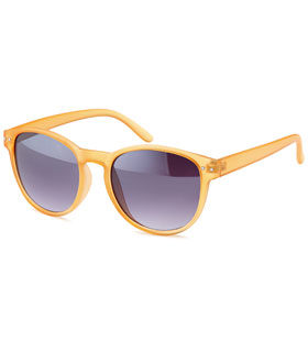 Matt-transparente Wayfarer Sonnenbrille in versch. Farben