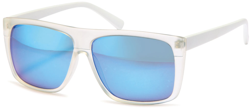mirrored glasses Sonnenbrille mit ensunglasses Gläsern verspiegelten with
