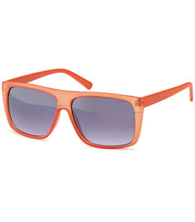 Matt-transparente Wayfarer Sonnenbrille in versch. Farben