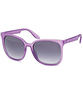 Matt-transparente Wayfarer Sonnenbrille in versch. Farben