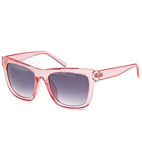 Transparente Wayfarer Sonnenbrille in versch. Farben