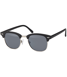 Sonnenbrille mit polarisierenden Gläsern im Clubmaster Stil