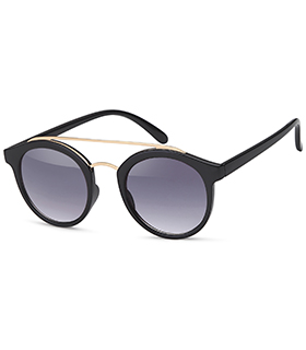 Sonnenbrille mit Doppelsteg, Farbverlauf und polarisierenden Gläsern, sortiert in 3 Farben