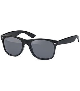 Sonnenbrille im Wayfarer Stil mit polarisierenden Gläsern und Farbverlauf, sortiert in 2 Farben