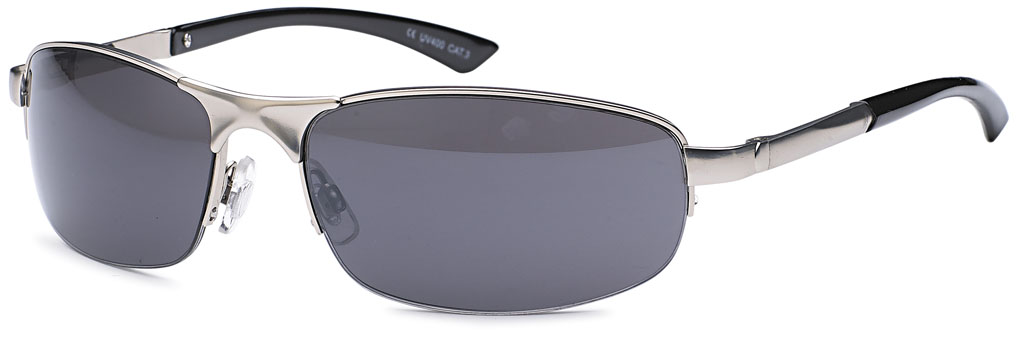 Sonnenbrille mit Flexbügeln in 2 Farben, sortiert