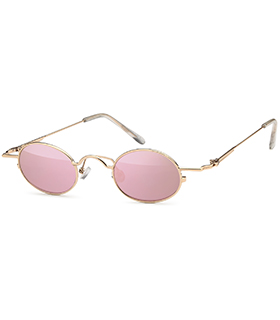 Sonnenbrille aus Edelstahl, verspiegelt