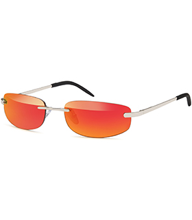 Sunglasses with flex temple