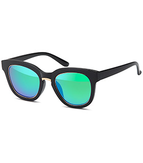 Sonnenbrille mit Flachglas in 4 Farben sortiert