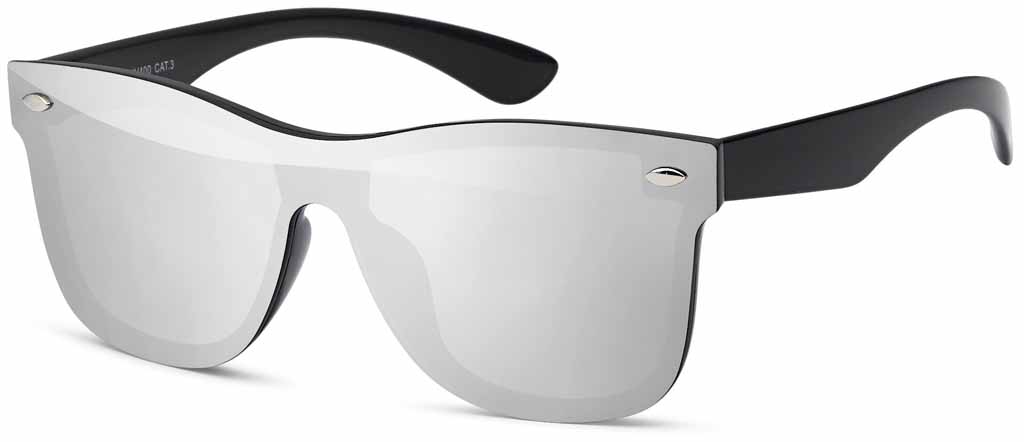 Sonnenbrille Flachglasensunglasses with flat glasses mirrored verspiegelt mit