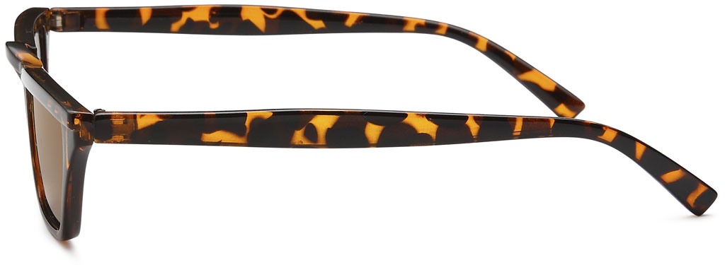Cat Eye Brille mit Flachglas in zwei Farben sortiert