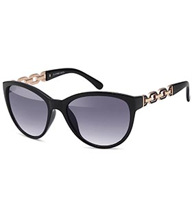 sunglasses with golden metal details