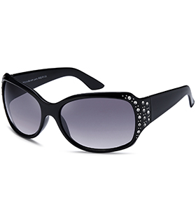 Sunglasses with rhinestones