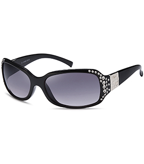 Sunglasses with rhinestones