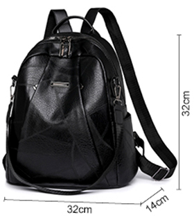 Backpack for women in black