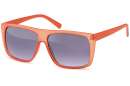 Matt-transparente Wayfarer Sonnenbrille in versch. Farben