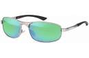 sportlich-elegante Sonnenbrille mit verspiegelten und polarisierenden Gläsern