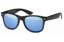 verspiegelte Sonnenbrille im Wayfarer Stil mit polarisierenden Gläsern, sortiert in 3 Farben