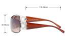 Sonnenbrille Monoscheibe mit Schmuckscharnier