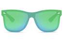 sunglasses with mono disc and mirrored lenses