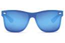 sunglasses with mono disc and mirrored lenses