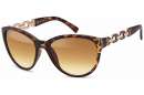 sunglasses with golden metal details