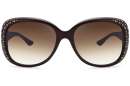 Sonnenbrille mit Strasssteinen